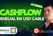 Cartera en dólares cable: cómo armar un flujo mensual superior al 7% anual